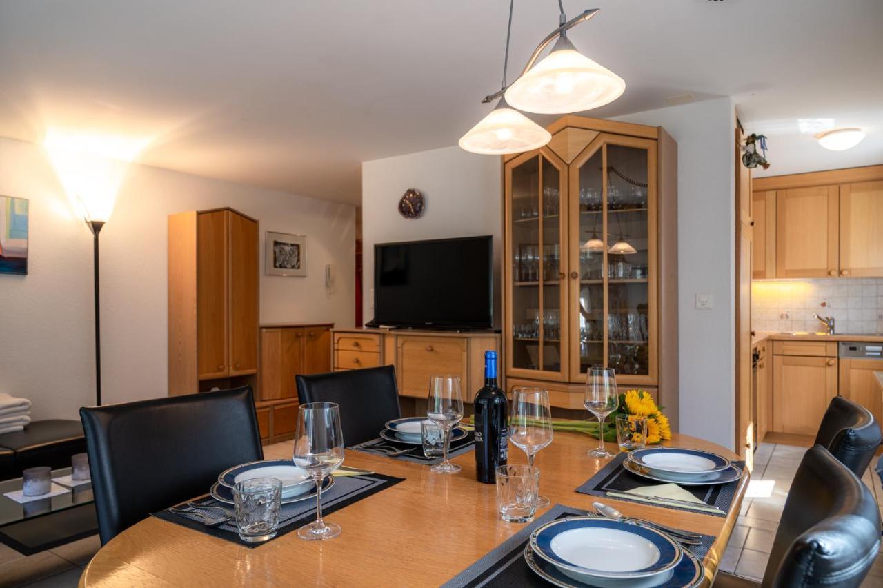 Sunnaeplaetzli- Aprt. 4P Matterhorn View/Wifi Apartment Zermatt Bagian luar foto